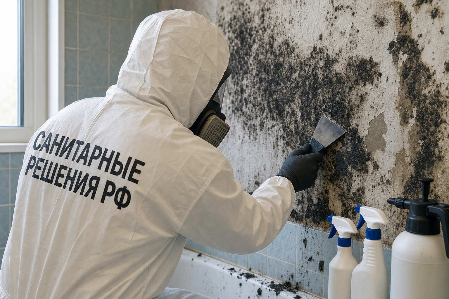 Удаление плесени